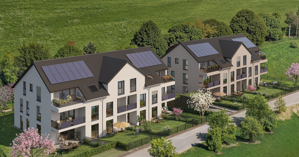 Am Samfeld-Friedberg-Neubau-Vogelperspektive